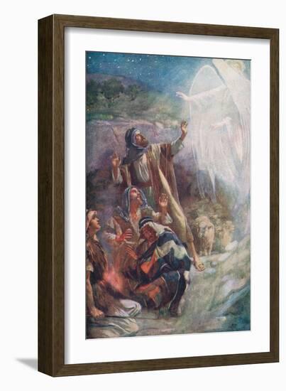 The Nativity-Harold Copping-Framed Giclee Print