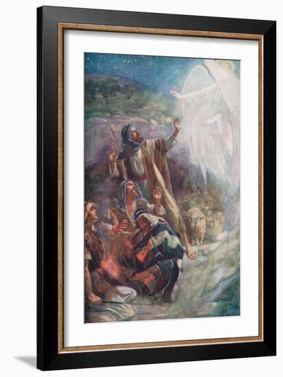 The Nativity-Harold Copping-Framed Giclee Print