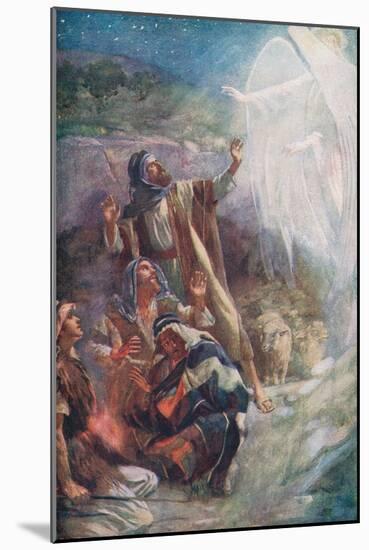 The Nativity-Harold Copping-Mounted Giclee Print