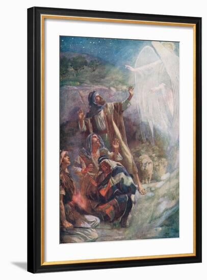 The Nativity-Harold Copping-Framed Giclee Print