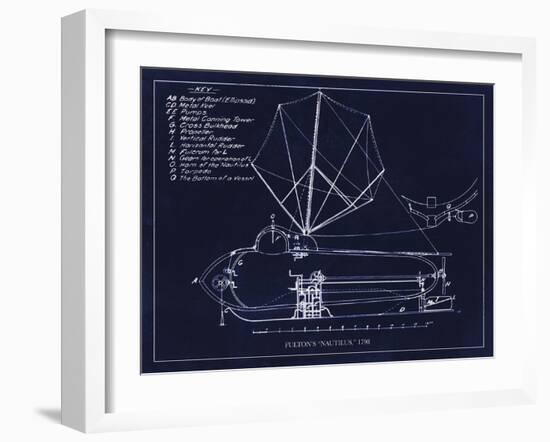 The Nautilus 1798-Tina Lavoie-Framed Giclee Print