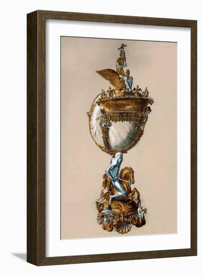 The Nautilus Shell, 19th Century-Charles James Richardson-Framed Giclee Print