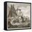 The Naval Battle Off Cape Pelorus (Litho)-English-Framed Premier Image Canvas