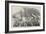 The Naval Combat on the Seine, at Paris-null-Framed Giclee Print