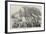 The Naval Combat on the Seine, at Paris-null-Framed Giclee Print