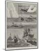 The Naval Manoeuvres at Portsmouth-null-Mounted Giclee Print