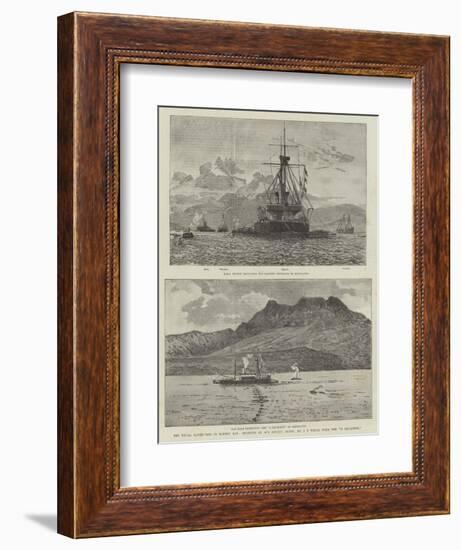 The Naval Manoeuvres in Bantry Bay-null-Framed Giclee Print