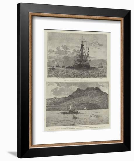 The Naval Manoeuvres in Bantry Bay-null-Framed Giclee Print