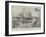 The Naval Manoeuvres, the Gridiron-Henry Charles Seppings Wright-Framed Giclee Print