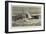 The Naval Manoeuvres, Torpedo Boats in a Gale-Joseph Nash-Framed Giclee Print