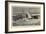 The Naval Manoeuvres, Torpedo Boats in a Gale-Joseph Nash-Framed Giclee Print