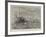 The Naval Manoeuvres, Torpedo-Catchers Off the Wicklow Coast-null-Framed Giclee Print