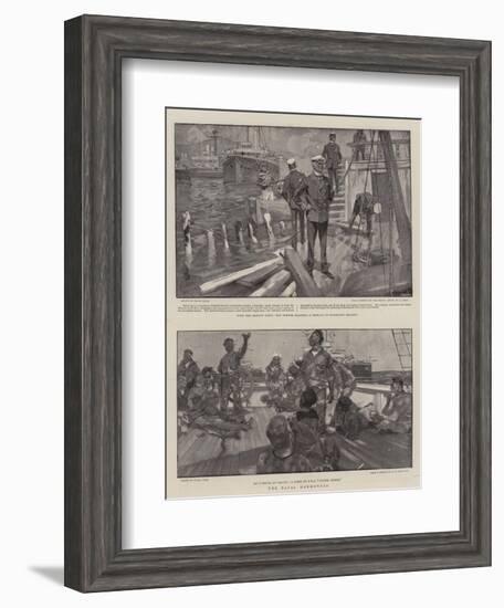 The Naval Manoeuvres-Frank Craig-Framed Giclee Print