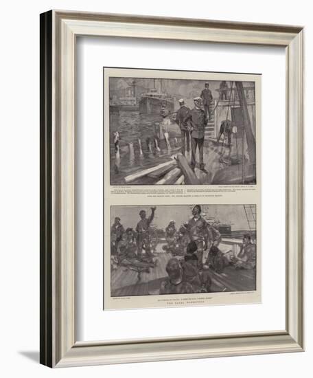 The Naval Manoeuvres-Frank Craig-Framed Giclee Print