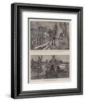 The Naval Manoeuvres-Frank Craig-Framed Giclee Print