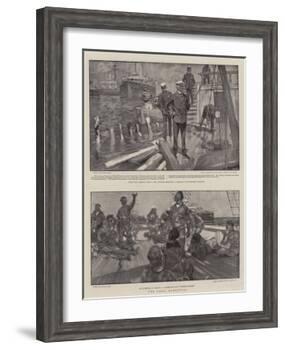 The Naval Manoeuvres-Frank Craig-Framed Giclee Print