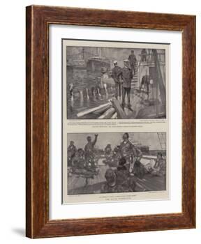 The Naval Manoeuvres-Frank Craig-Framed Giclee Print