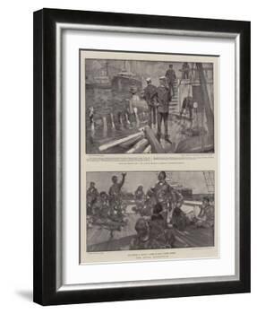 The Naval Manoeuvres-Frank Craig-Framed Giclee Print