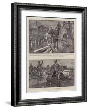 The Naval Manoeuvres-Frank Craig-Framed Giclee Print