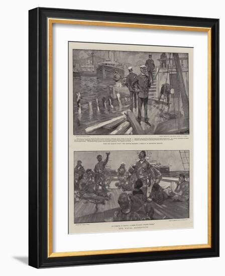 The Naval Manoeuvres-Frank Craig-Framed Giclee Print