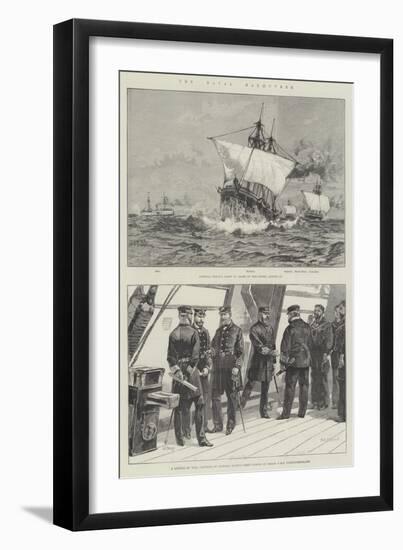 The Naval Manoeuvres-null-Framed Giclee Print