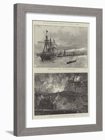 The Naval Manoeuvres-William Heysham Overend-Framed Giclee Print