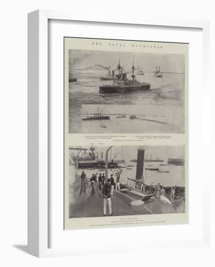 The Naval Manoeuvres-Henry Charles Seppings Wright-Framed Giclee Print