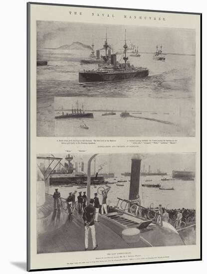 The Naval Manoeuvres-Henry Charles Seppings Wright-Mounted Giclee Print