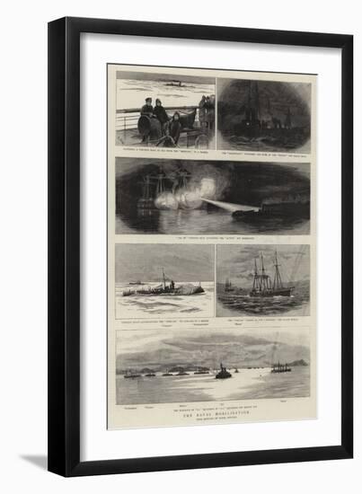 The Naval Mobilisation-null-Framed Giclee Print