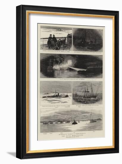 The Naval Mobilisation-null-Framed Giclee Print