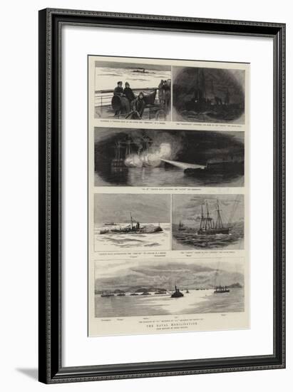 The Naval Mobilisation-null-Framed Giclee Print