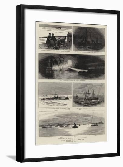 The Naval Mobilisation-null-Framed Giclee Print