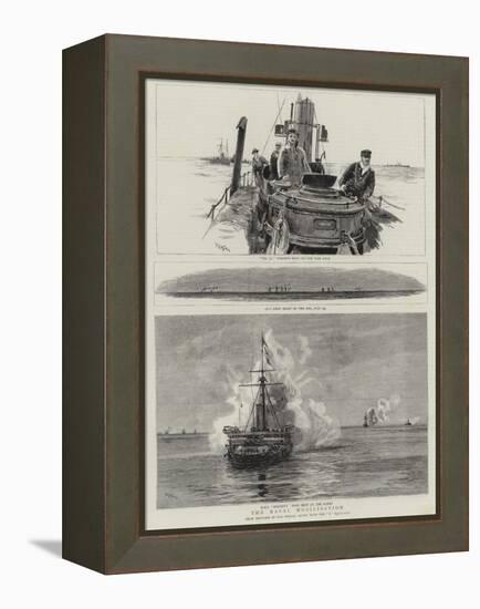 The Naval Mobilisation-William Lionel Wyllie-Framed Premier Image Canvas