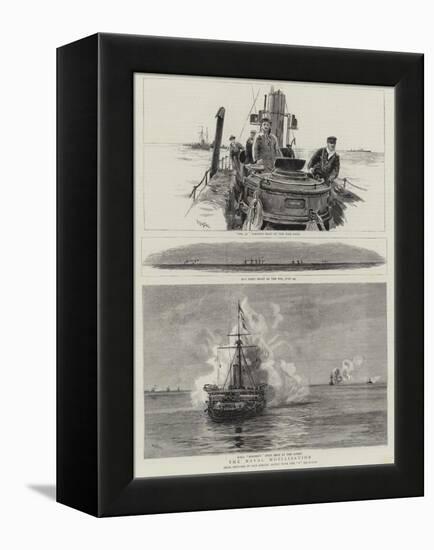 The Naval Mobilisation-William Lionel Wyllie-Framed Premier Image Canvas