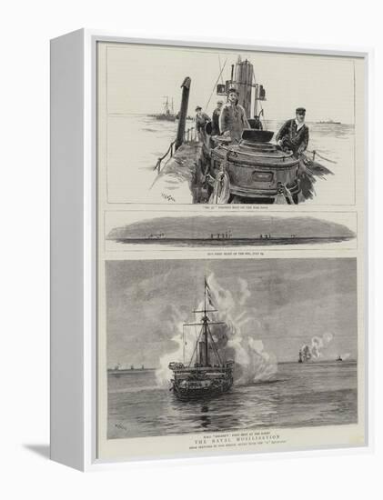 The Naval Mobilisation-William Lionel Wyllie-Framed Premier Image Canvas