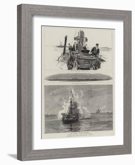 The Naval Mobilisation-William Lionel Wyllie-Framed Giclee Print