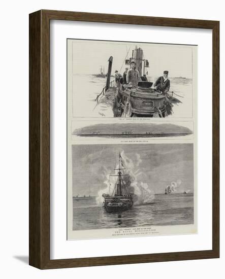 The Naval Mobilisation-William Lionel Wyllie-Framed Giclee Print