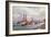 The Naval Review at Spithead-English School-Framed Giclee Print