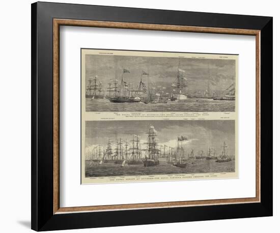 The Naval Review at Spithead-William Edward Atkins-Framed Giclee Print