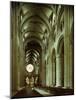 The Nave, Durham Cathedral, County Durham, England, United Kingdom-Adam Woolfitt-Mounted Photographic Print