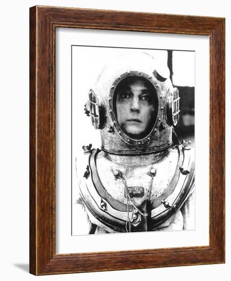 The Navigator, Buster Keaton, 1924-null-Framed Photo