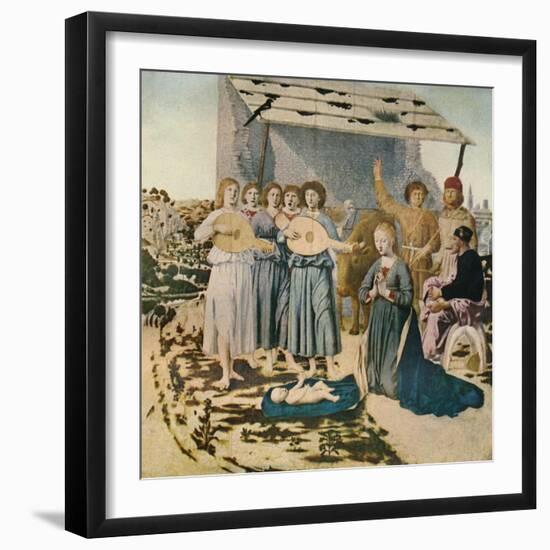 The Navitity, c1470, (1911)-Piero Della Francesca-Framed Giclee Print