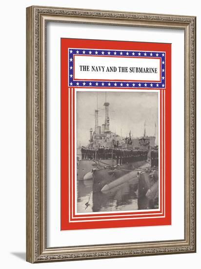 The Navy and the Submarine-null-Framed Art Print