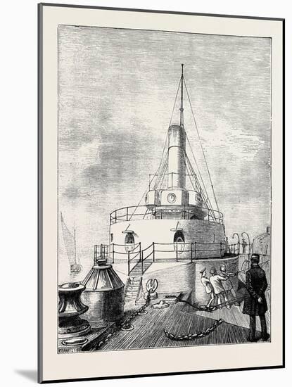 The Navy, H.M.S. Glatton: the Turret-null-Mounted Giclee Print