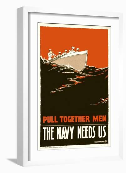 The Navy Needs Us-null-Framed Giclee Print