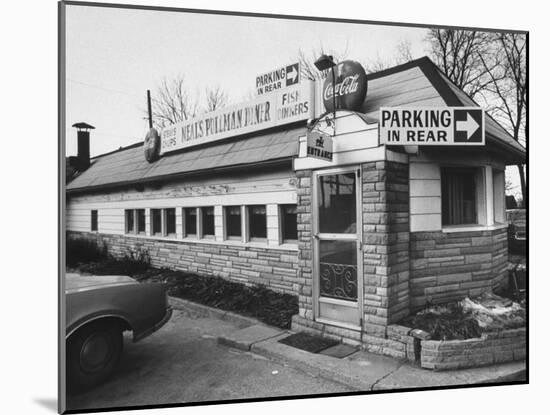 The Neal Pullman Diner, Owned by Neal Pullman-Yale Joel-Mounted Photographic Print