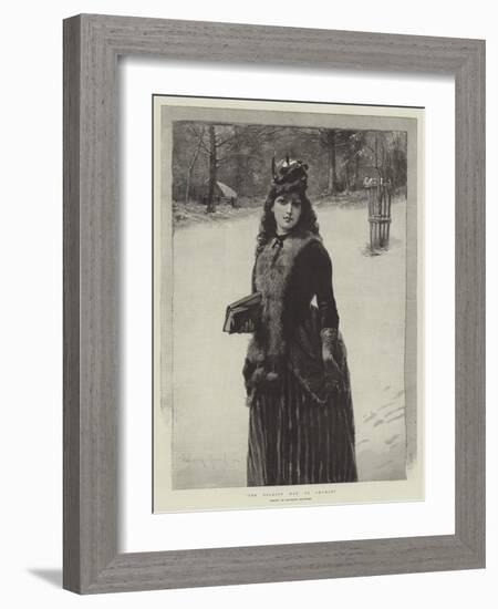 The Nearest Way to Church-Davidson Knowles-Framed Giclee Print