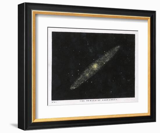 The Nebula of the Constellation Andromeda-Charles F. Bunt-Framed Art Print