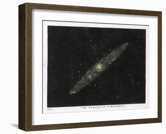 The Nebula of the Constellation Andromeda-Charles F. Bunt-Framed Art Print