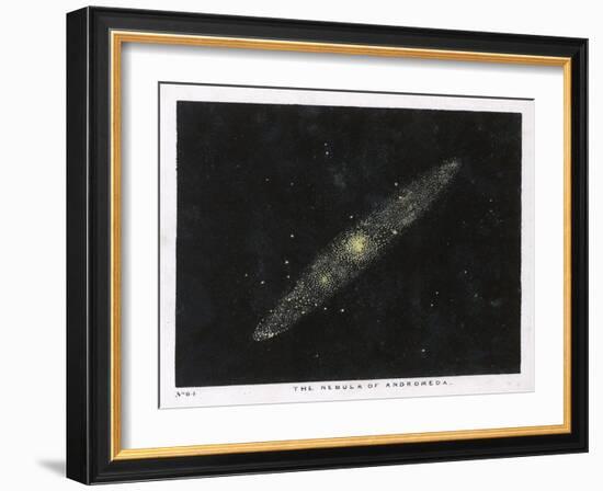 The Nebula of the Constellation Andromeda-Charles F. Bunt-Framed Art Print